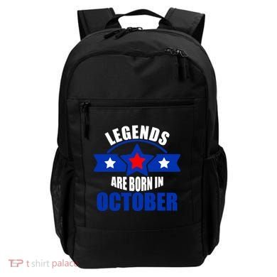 Legends Are Born in October Stars Backpack