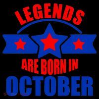Legends Are Born in October Stars Coffee Mug thumb 5