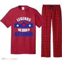 Legends Are Born in October Stars Pajama Set thumb 0