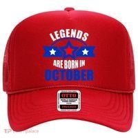 Legends Are Born in October Stars Hat thumb 0