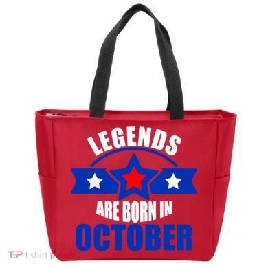 Legends Are Born in October Stars Bag