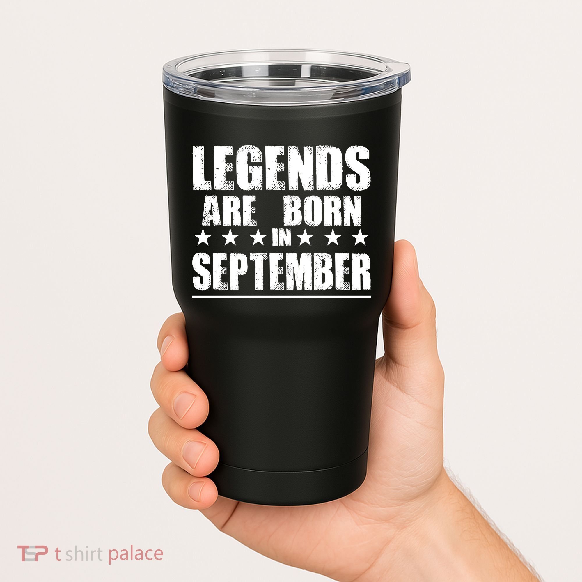 Legends Are Born In September Birthday Tumbler