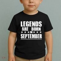 Legends Are Born In September Birthday Toddler T-Shirt thumb 2