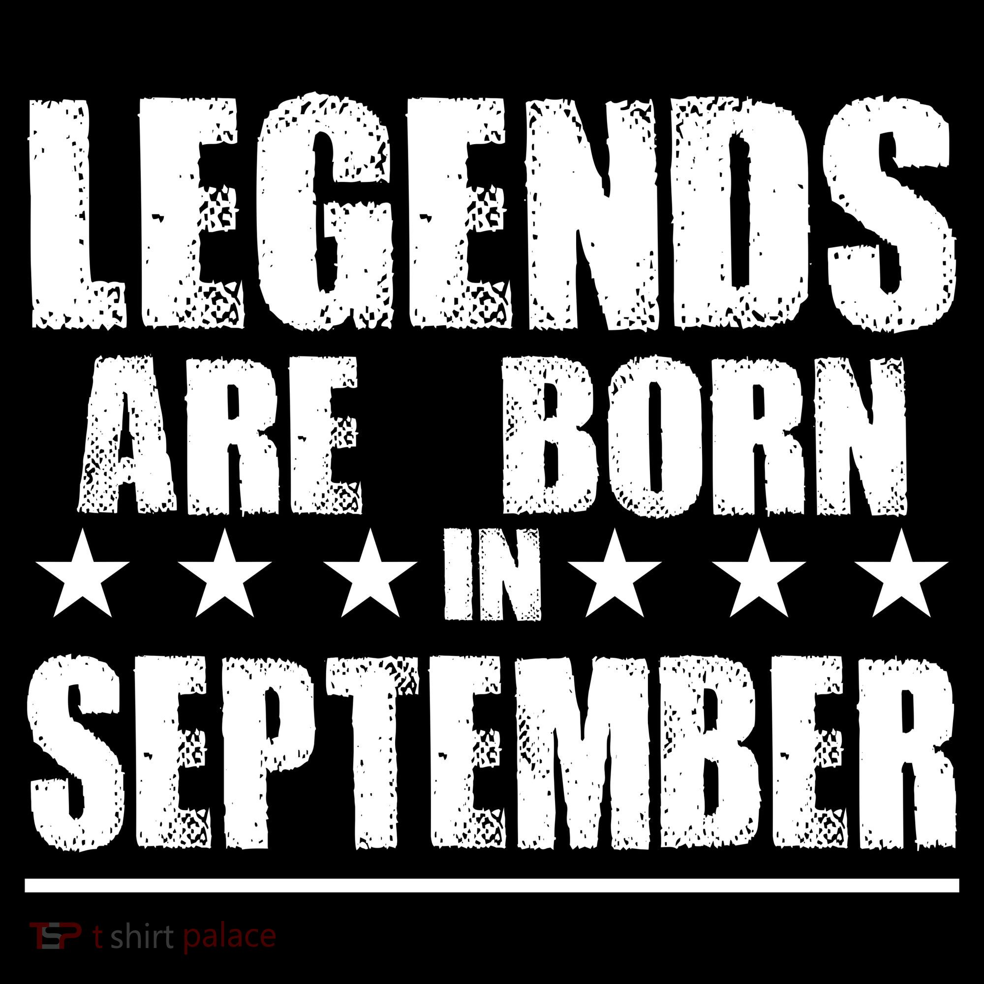 Legends Are Born In September Birthday Kids Hoodie