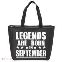 Legends Are Born In September Birthday Tote Bag thumb 0