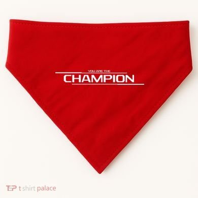 Legends Gaming You Are the Champion USA-Made Doggie Bandana