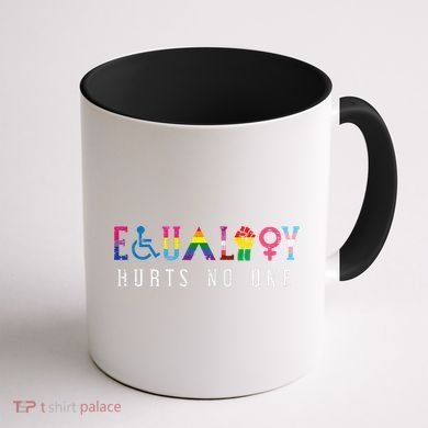 Lgbt Equality Hurts No One Pride Human Rights Coffee Mug back