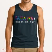 Lgbt Equality Hurts No One Pride Human Rights Tank Top thumb 3