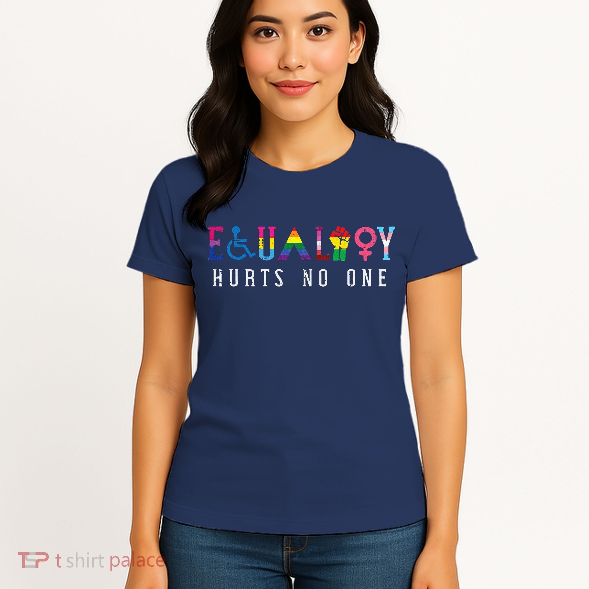 Lgbt Equality Hurts No One Pride Human Rights Women's T-Shirt