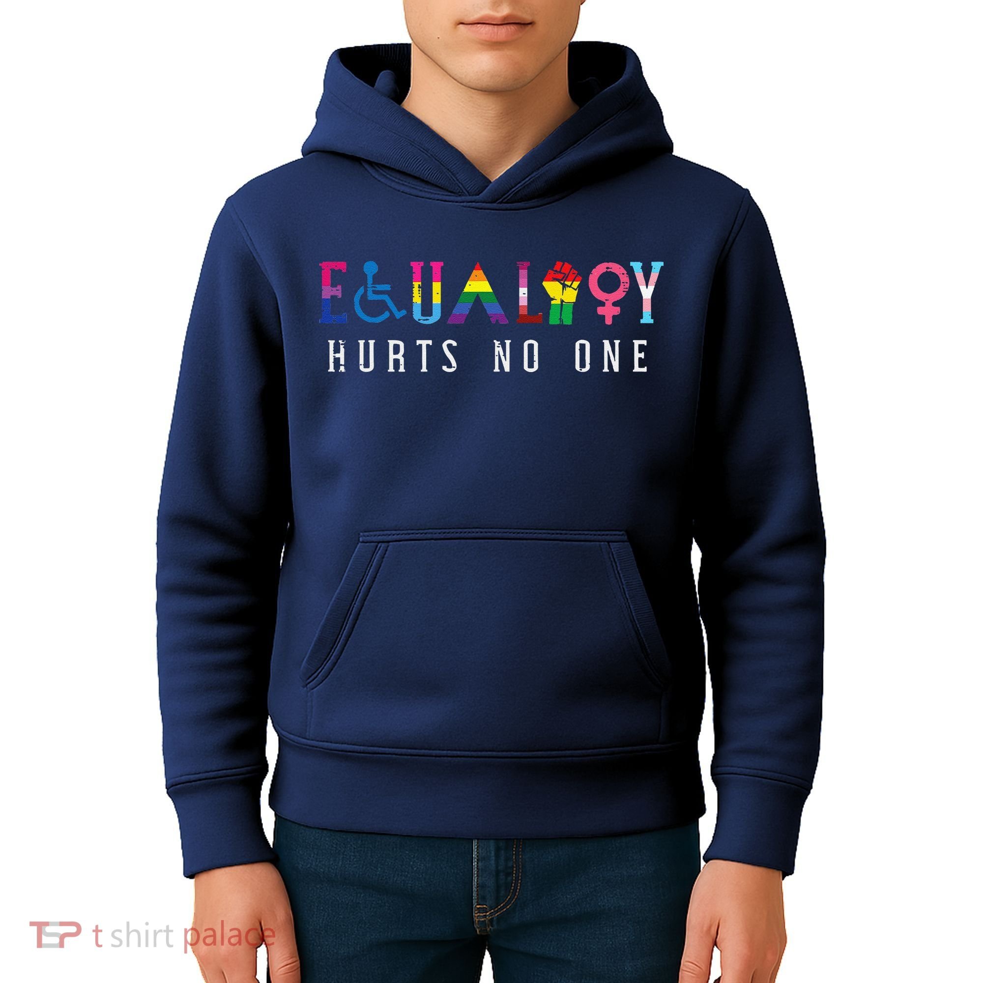 Lgbt Equality Hurts No One Pride Human Rights Kids Hoodie