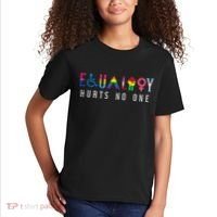 Lgbt Equality Hurts No One Pride Human Rights Kids T-Shirt thumb 2