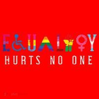 Lgbt Equality Hurts No One Pride Human Rights Santa Hat thumb 1