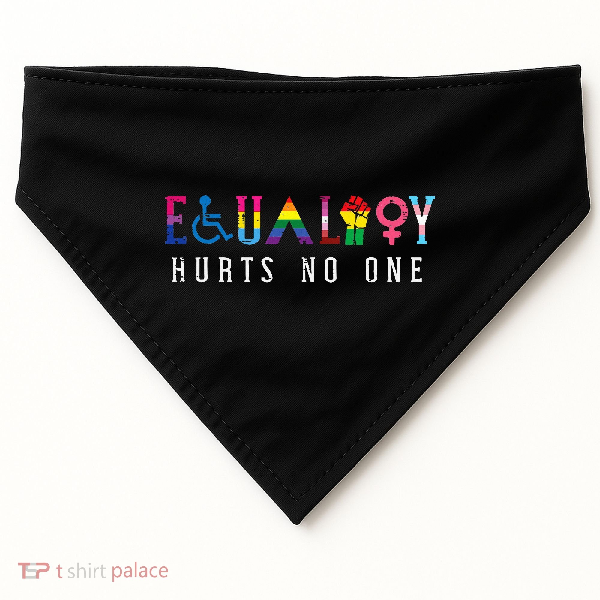 Lgbt Equality Hurts No One Pride Human Rights USA-Made Doggie Bandana