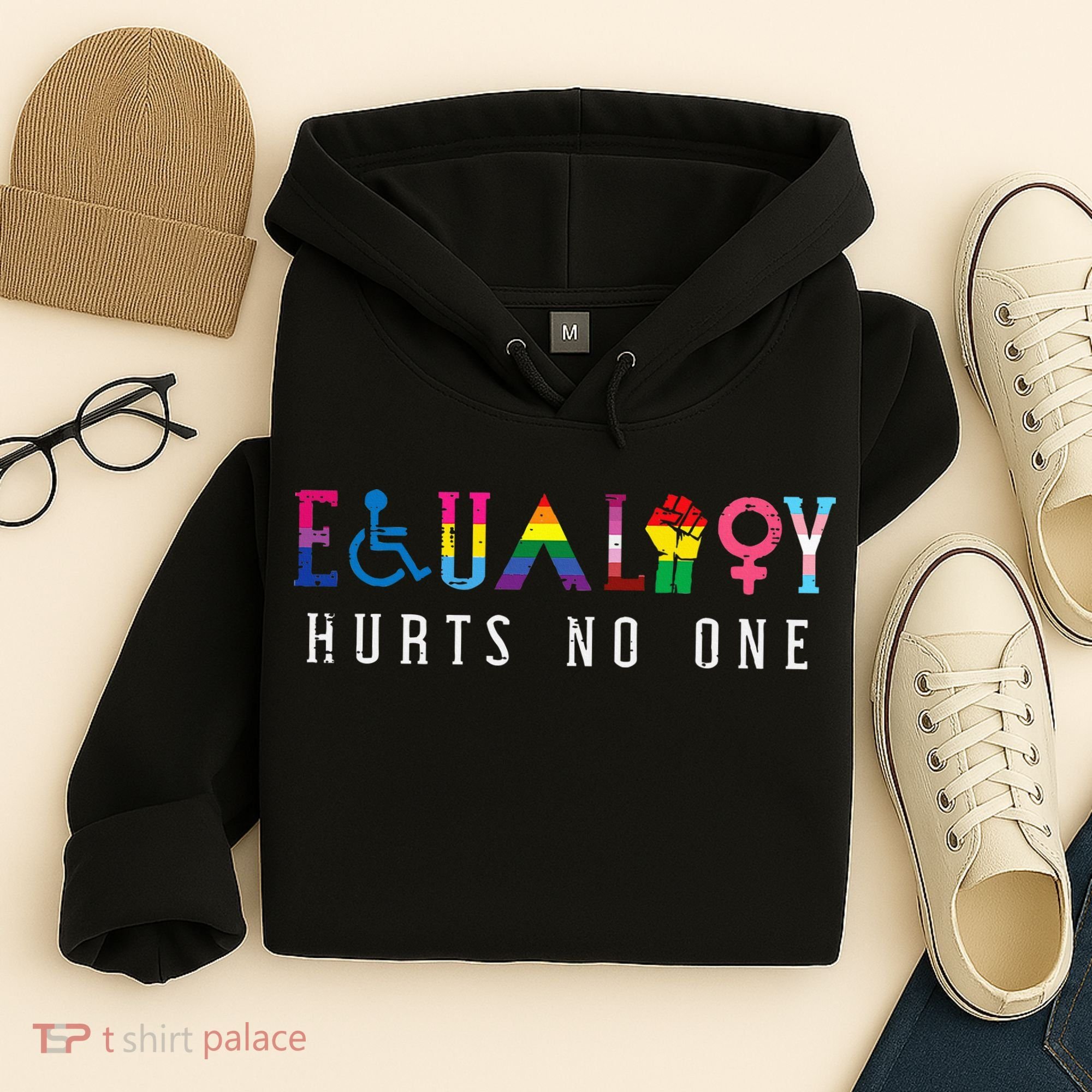 Lgbt Equality Hurts No One Pride Human Rights Hoodie