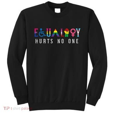 Lgbt Equality Hurts No One Pride Human Rights Sweatshirt