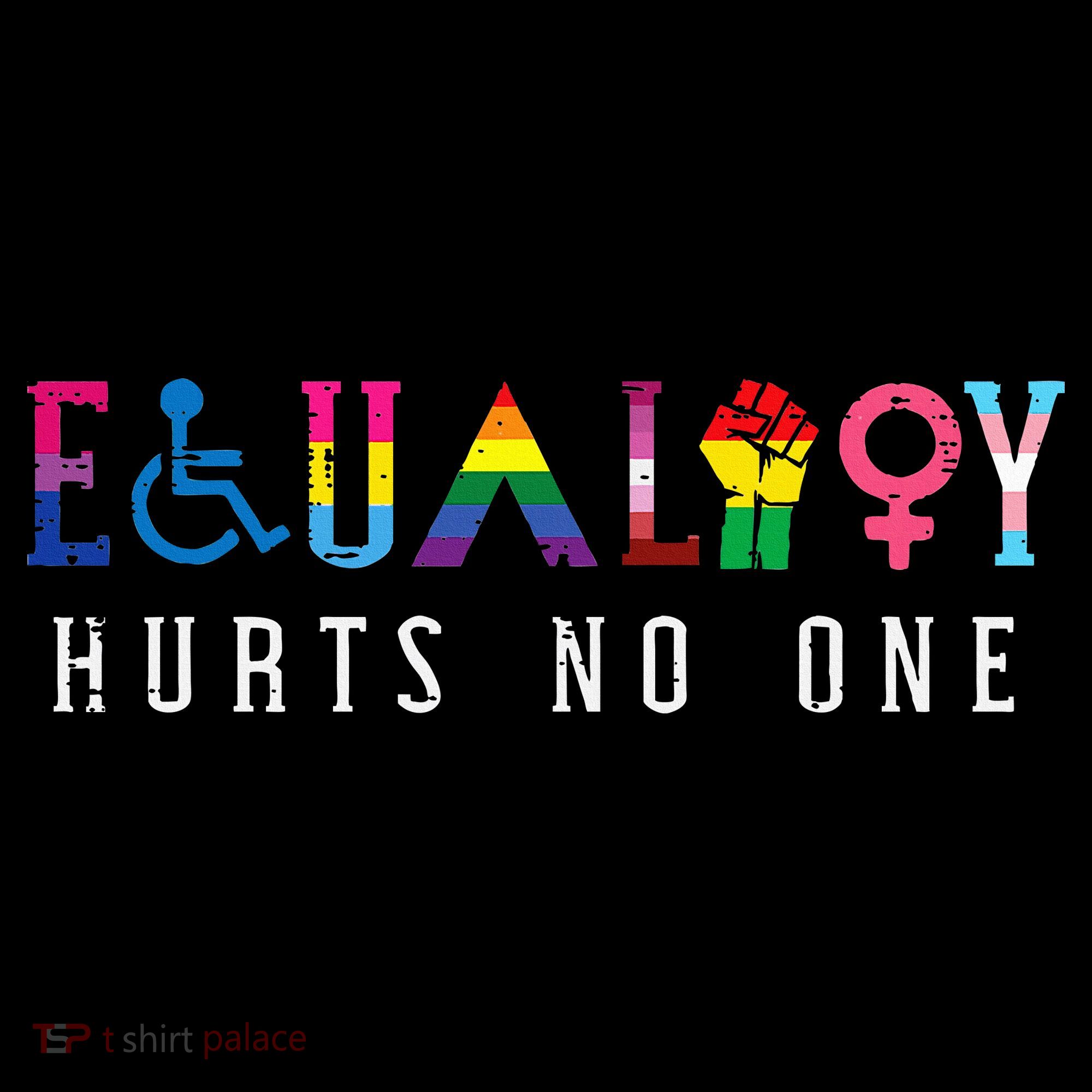 Lgbt Equality Hurts No One Pride Human Rights Sweatshirt