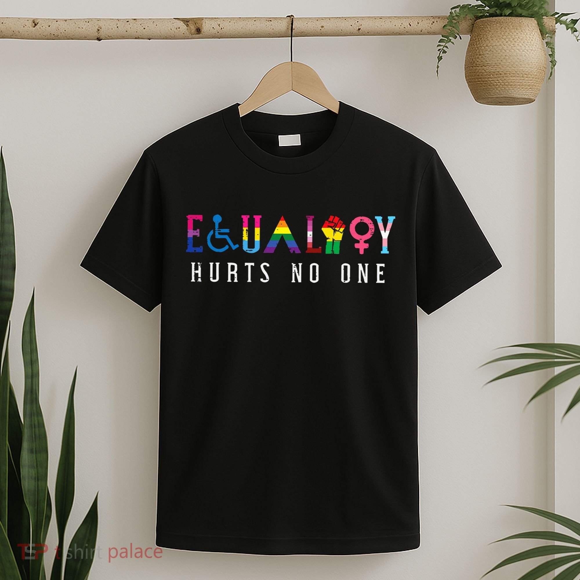 Lgbt Equality Hurts No One Pride Human Rights T-Shirt