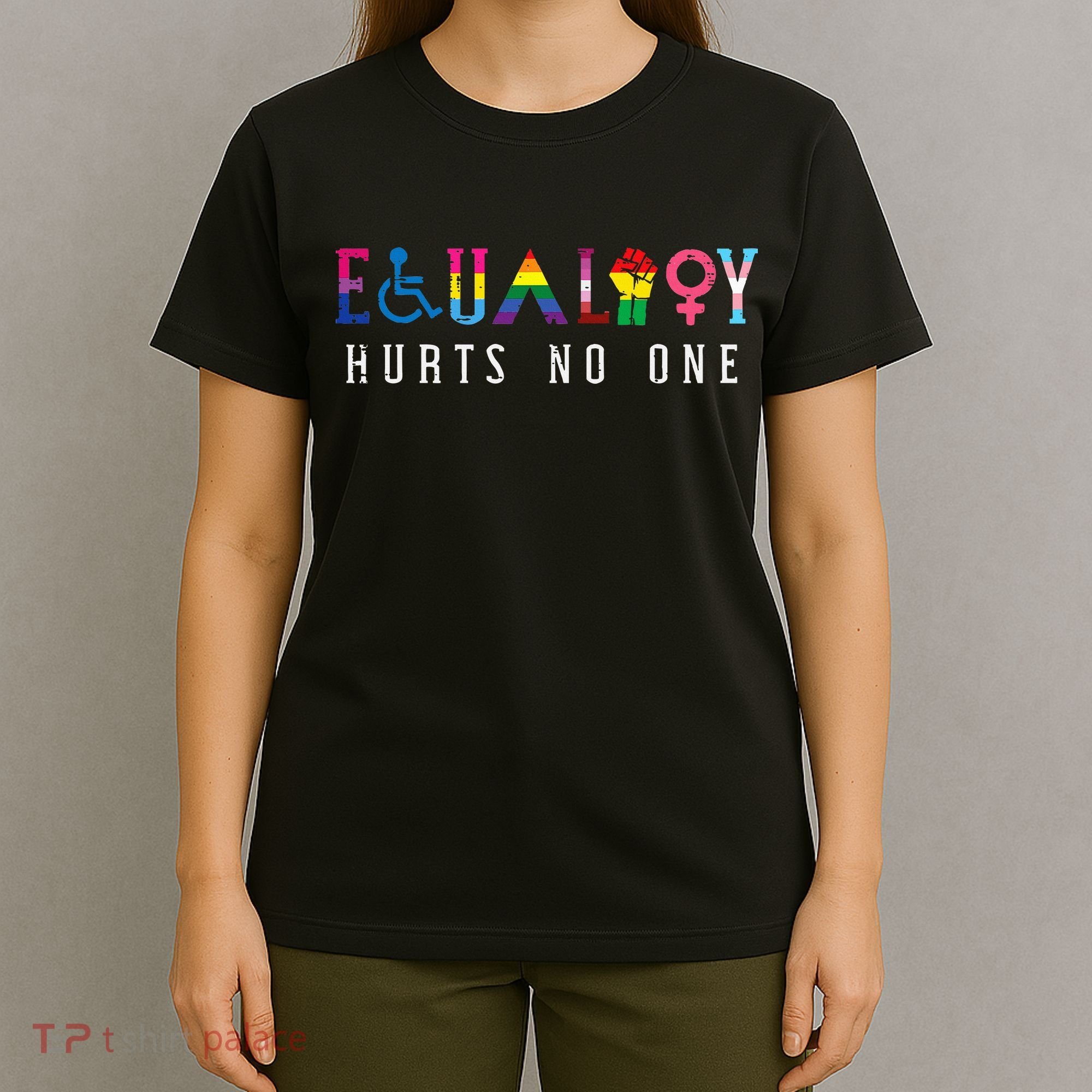 Lgbt Equality Hurts No One Pride Human Rights T-Shirt