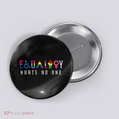 Lgbt Equality Hurts No One Pride Human Rights Button
