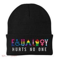 Lgbt Equality Hurts No One Pride Human Rights Beanie thumb 0