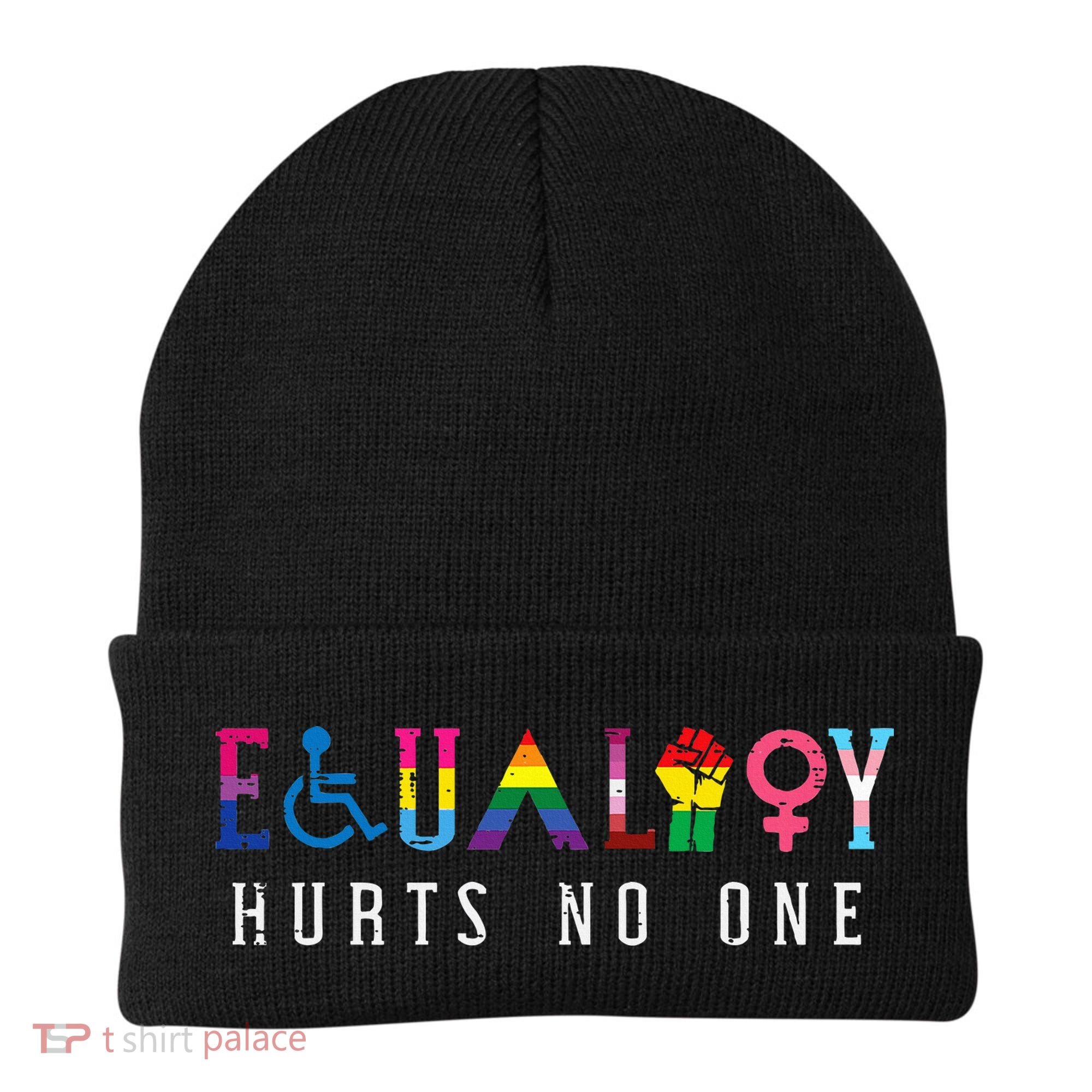 Lgbt Equality Hurts No One Pride Human Rights Beanie