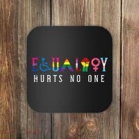 Lgbt Equality Hurts No One Pride Human Rights Coaster thumb 0