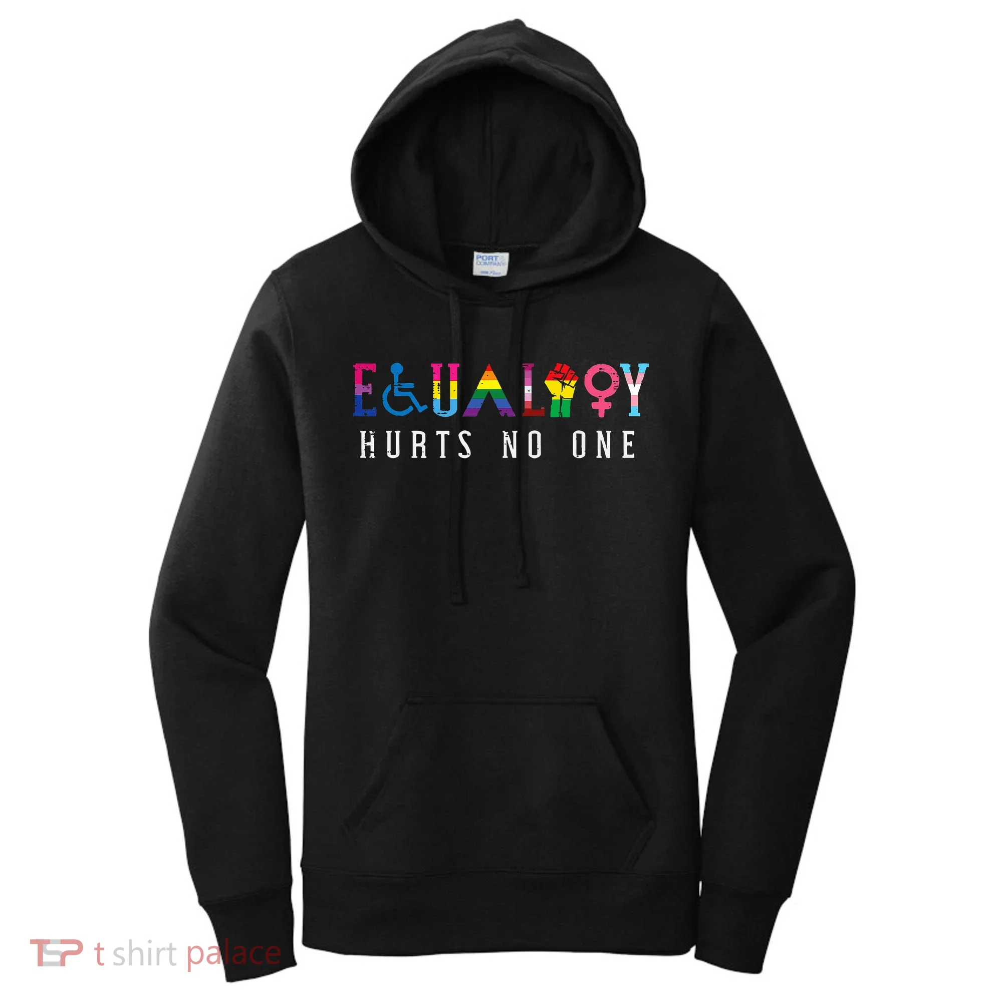 Lgbt Equality Hurts No One Pride Human Rights Women's Hoodie