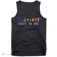 Lgbt Equality Hurts No One Pride Human Rights Tank Top thumb 0