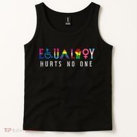 Lgbt Equality Hurts No One Pride Human Rights Tank Top thumb 2