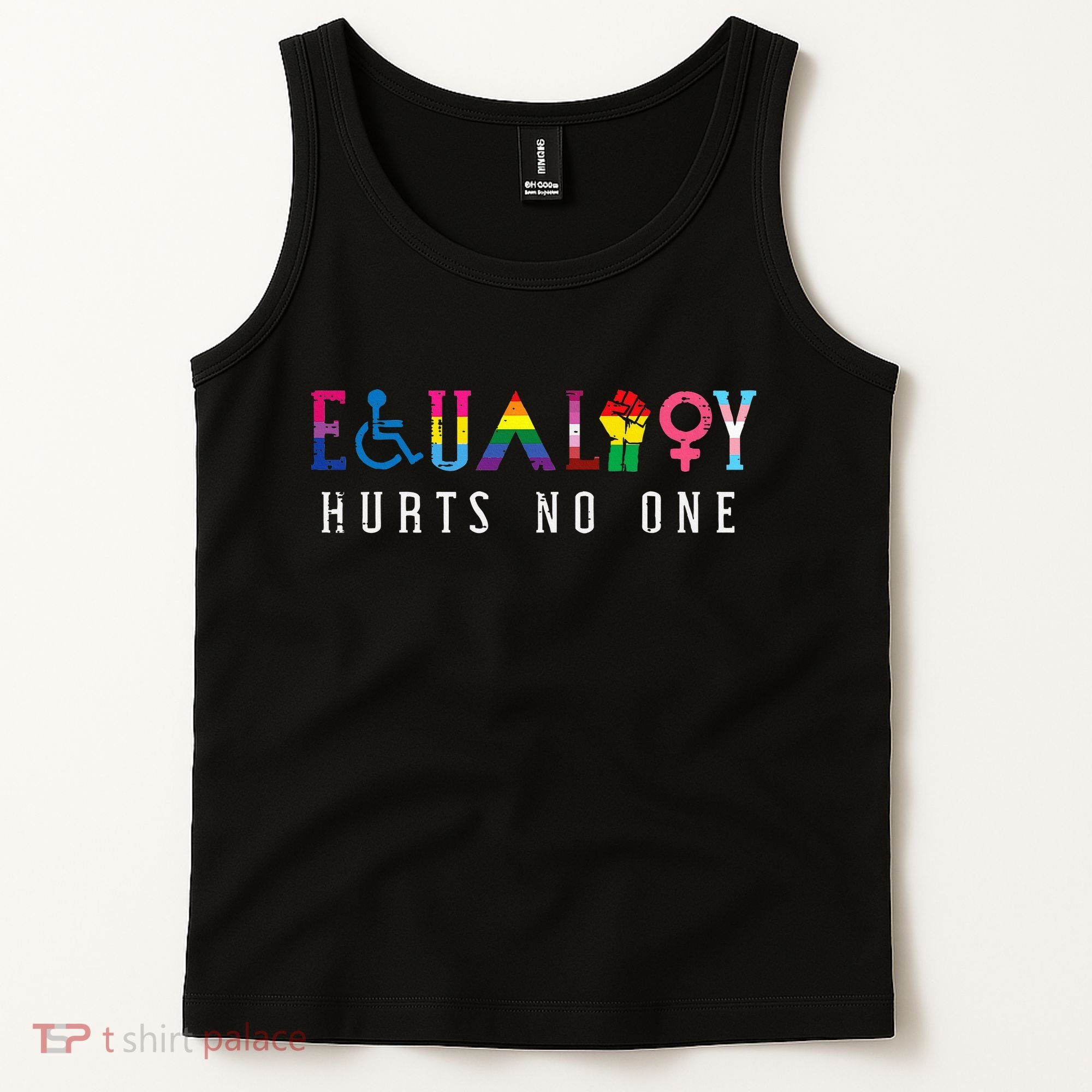 Lgbt Equality Hurts No One Pride Human Rights Tank Top