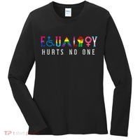 Lgbt Equality Hurts No One Pride Human Rights Women's Long Sleeve Shirt thumb 0