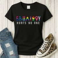Lgbt Equality Hurts No One Pride Human Rights Women's T-Shirt thumb 3