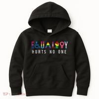 Lgbt Equality Hurts No One Pride Human Rights Kids Hoodie thumb 0