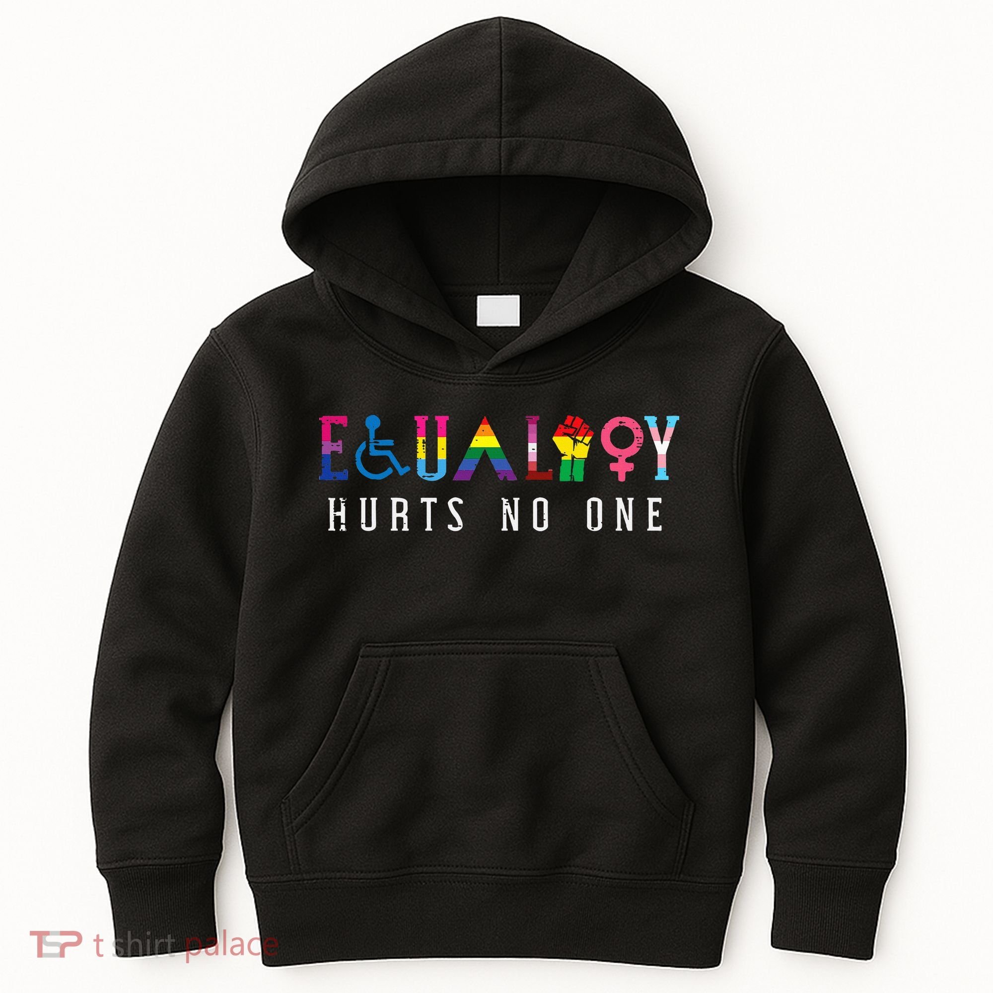 Lgbt Equality Hurts No One Pride Human Rights Kids Hoodie