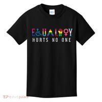 Lgbt Equality Hurts No One Pride Human Rights Kids T-Shirt thumb 0