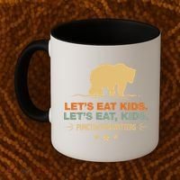 Let's Eat Kids Punctuation Matters Bear Funny Grammar Cool Gift Coffee Mug thumb 2