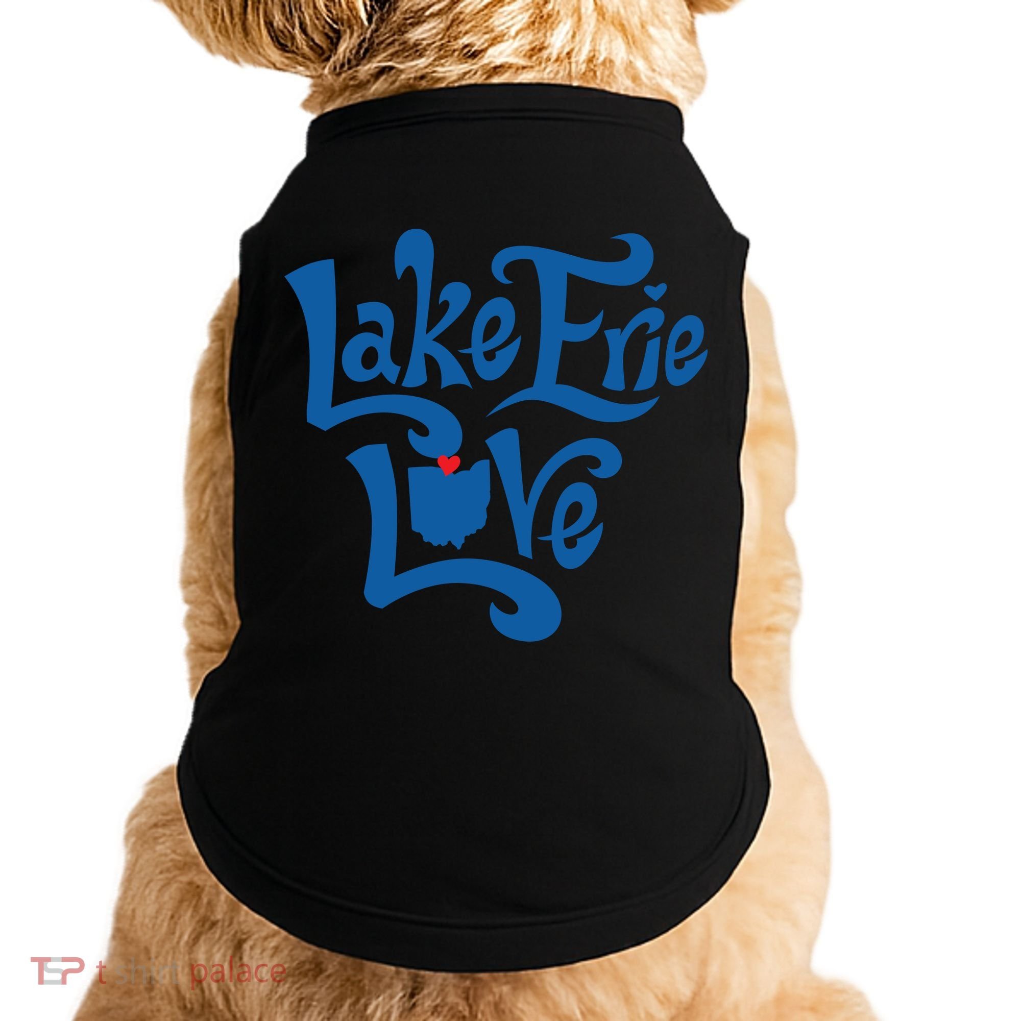Lake Erie Love Doggie Tank