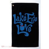 Lake Erie Love Golf Towel thumb 0