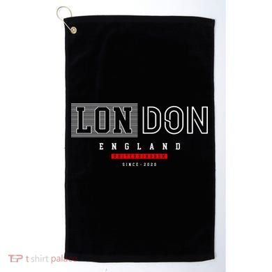 London England Golf Towel
