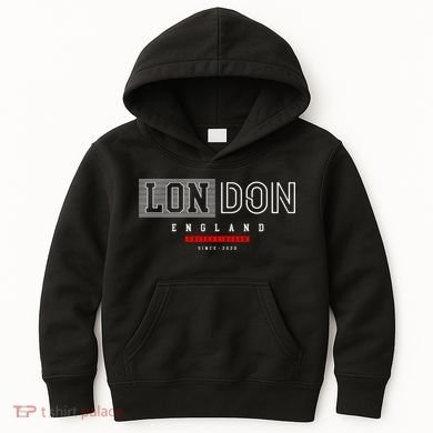 London England Kids Hoodie