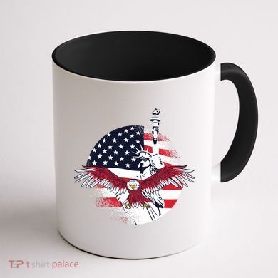 Liberty Eagle Coffee Mug back