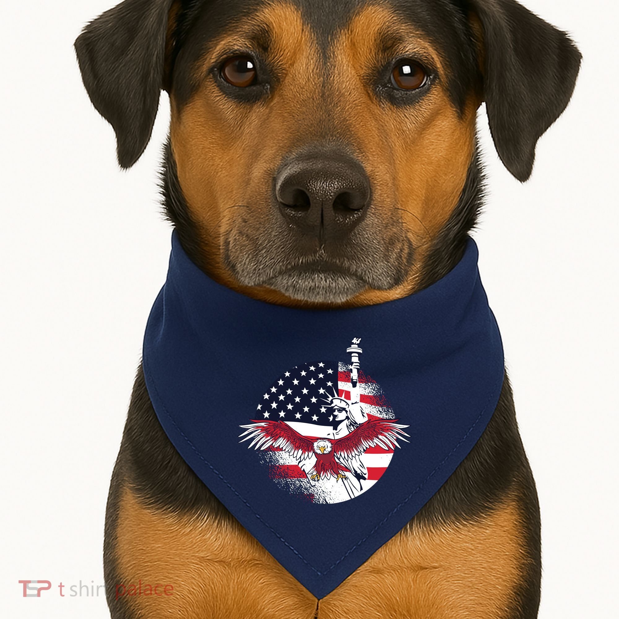Liberty Eagle USA-Made Doggie Bandana