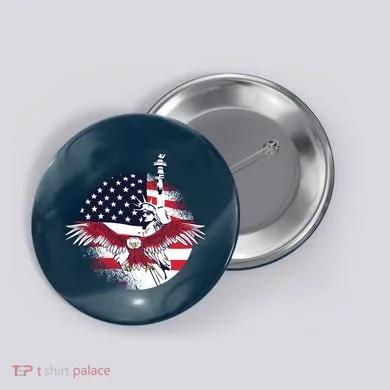 Liberty Eagle Button
