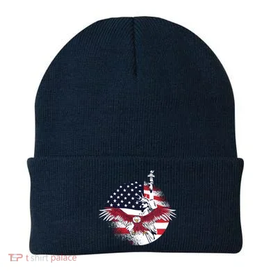 Liberty Eagle Beanie