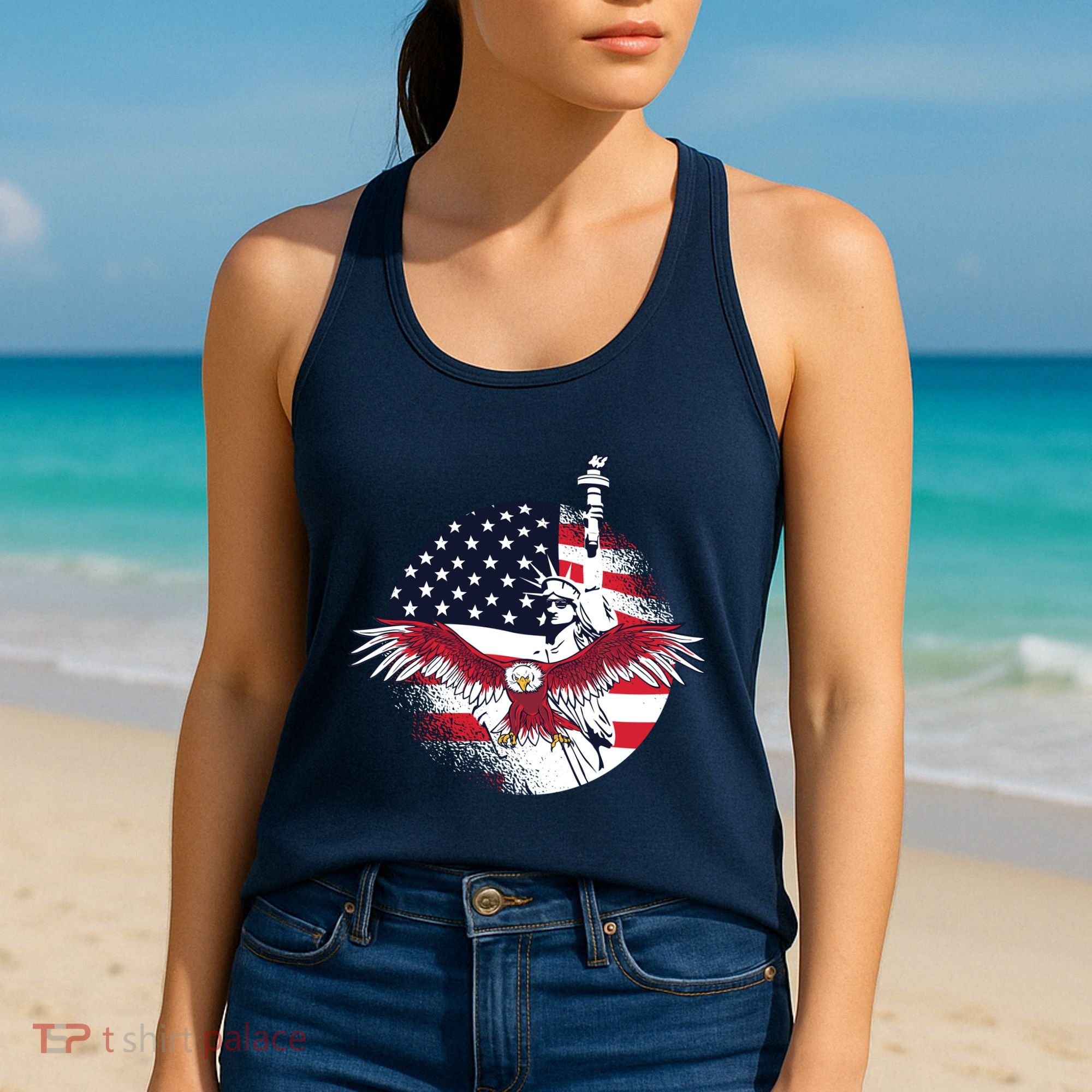 Liberty Eagle Women's Tank Top