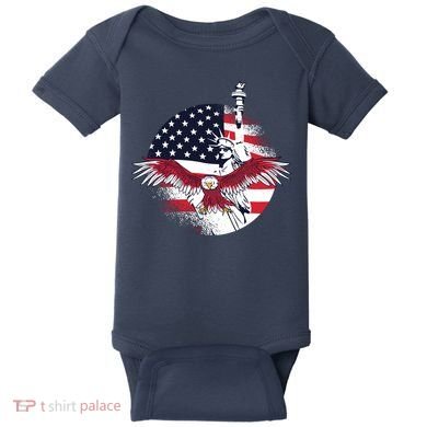 Liberty Eagle Baby Bodysuit