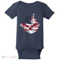 Liberty Eagle Baby Bodysuit thumb 0