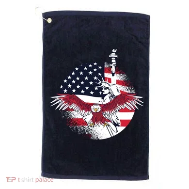 Liberty Eagle Golf Towel