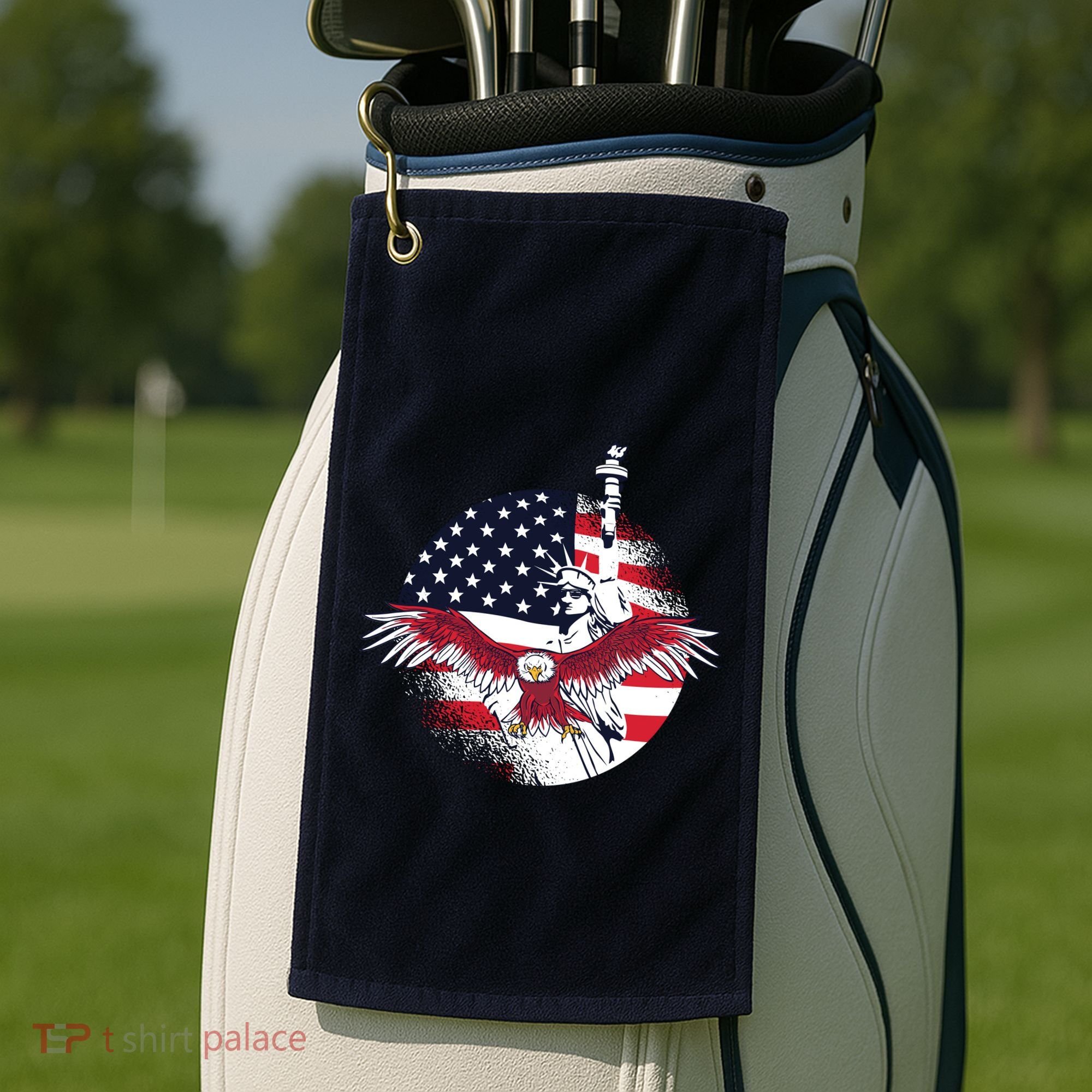 Liberty Eagle Golf Towel