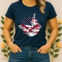 Liberty Eagle Women's T-Shirt thumb 2